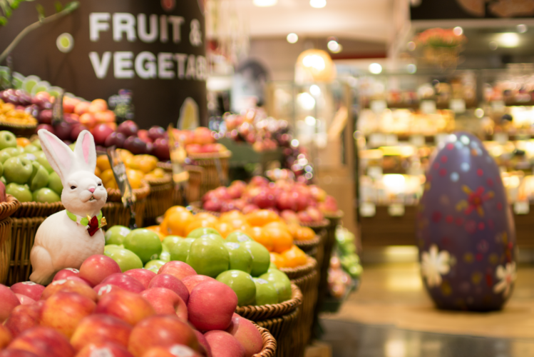 Supermarkt feestdagen