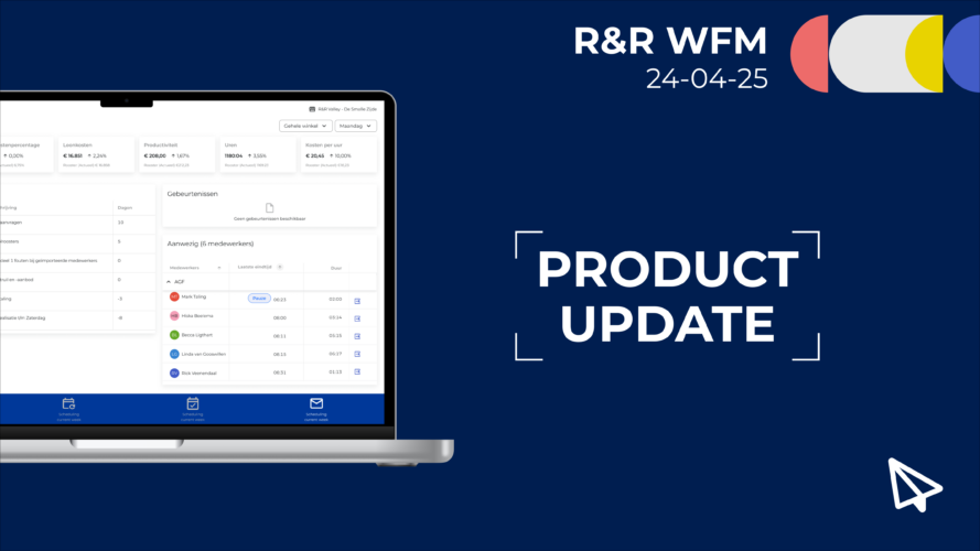 Product update RR WFM